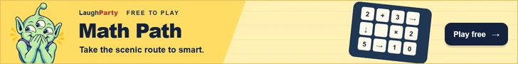LaughParty: Math Path Choose a path through the numbers. Hit the target exactly. Play free.