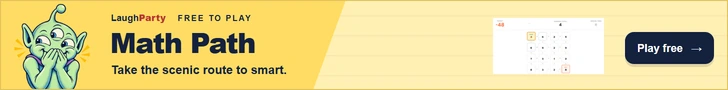 LaughParty: Math Path Choose a path through the numbers. Hit the target exactly. Play free.