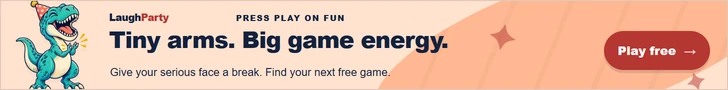LaughParty: Tiny arms. Big game energy. Give your serious face a break. Find your next free game. Play free.