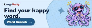 LaughParty: Find your happy word. Word Search.