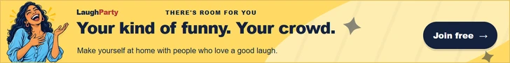 LaughParty: Your kind of funny. Your crowd. Make yourself at home with people who love a good laugh. Join free.