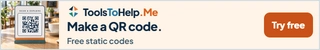 ToolsToHelp.Me: Make a QR code. Make a QR code.