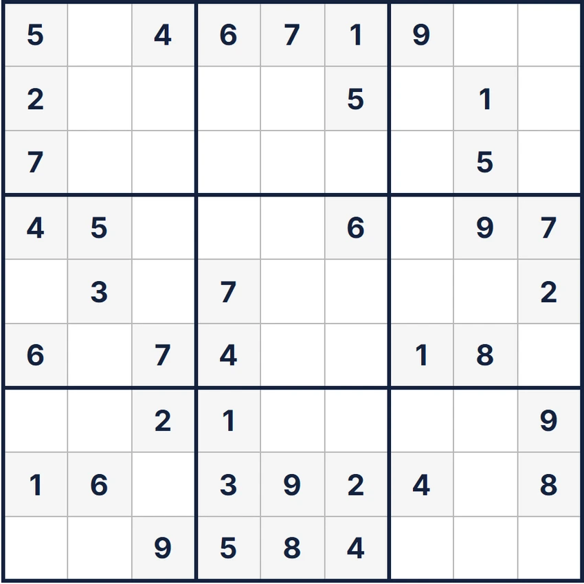 Sudoku gameplay