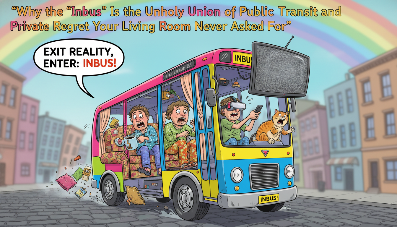 Why the "Inbus" Is the Unholy Union of Public Transit and Private Regret Your Living Room Never Asked For