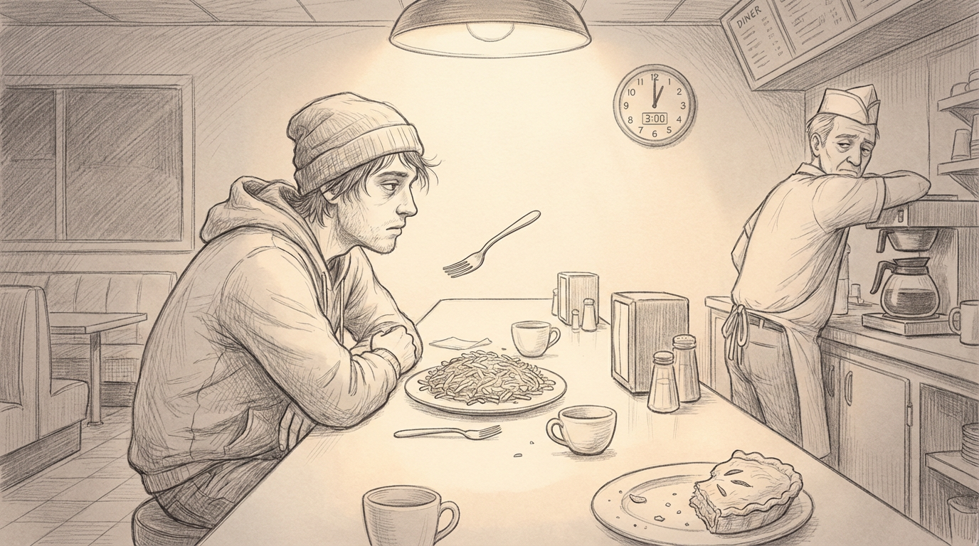 3 AM at the Diner: A Guide to Having a Full Existential Crisis Over Side-Order Hash Browns