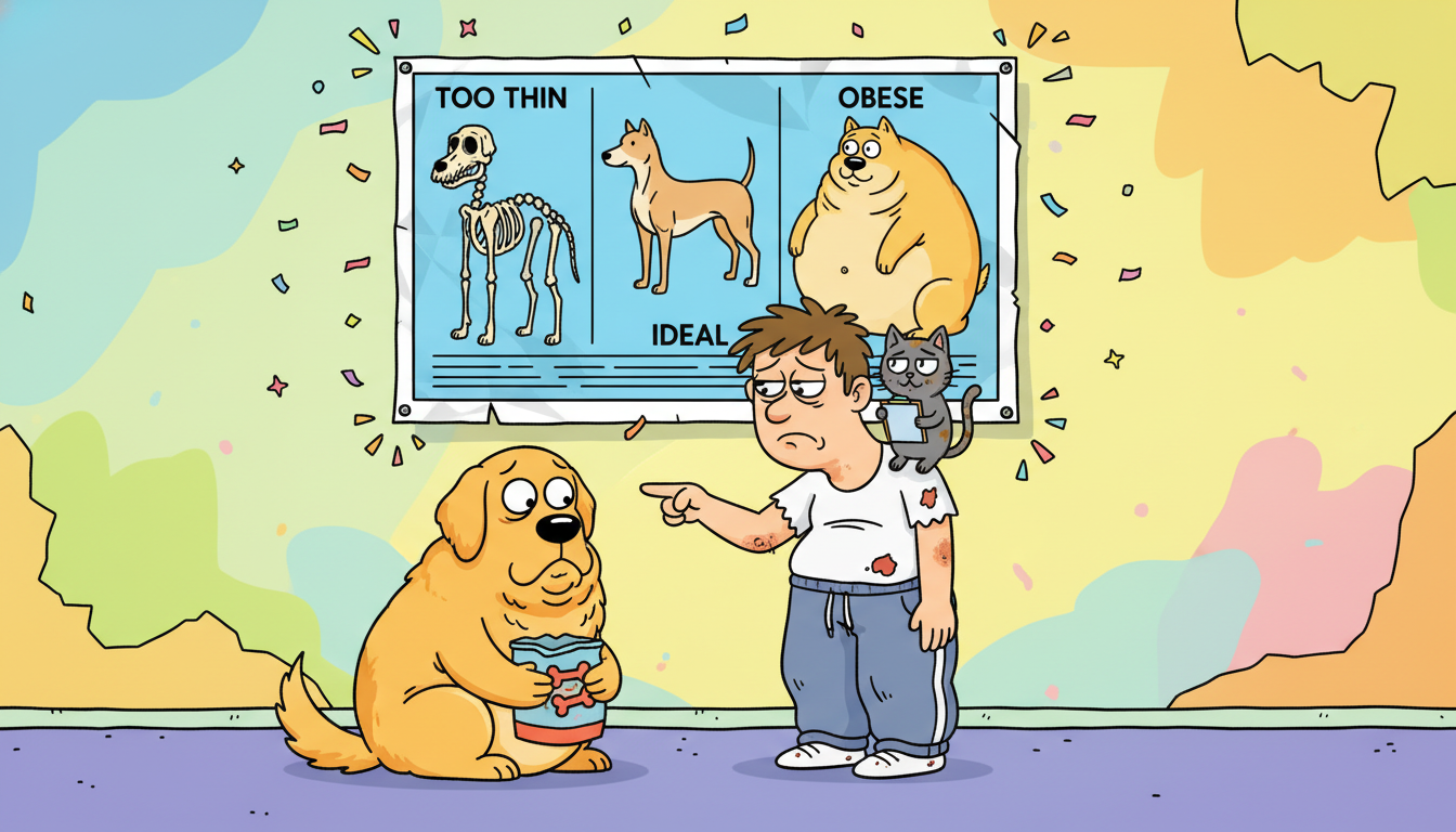 The Body Condition Score: A Guide to the Poster That Thinks Your Dog Is Fat and You Are a Failure
