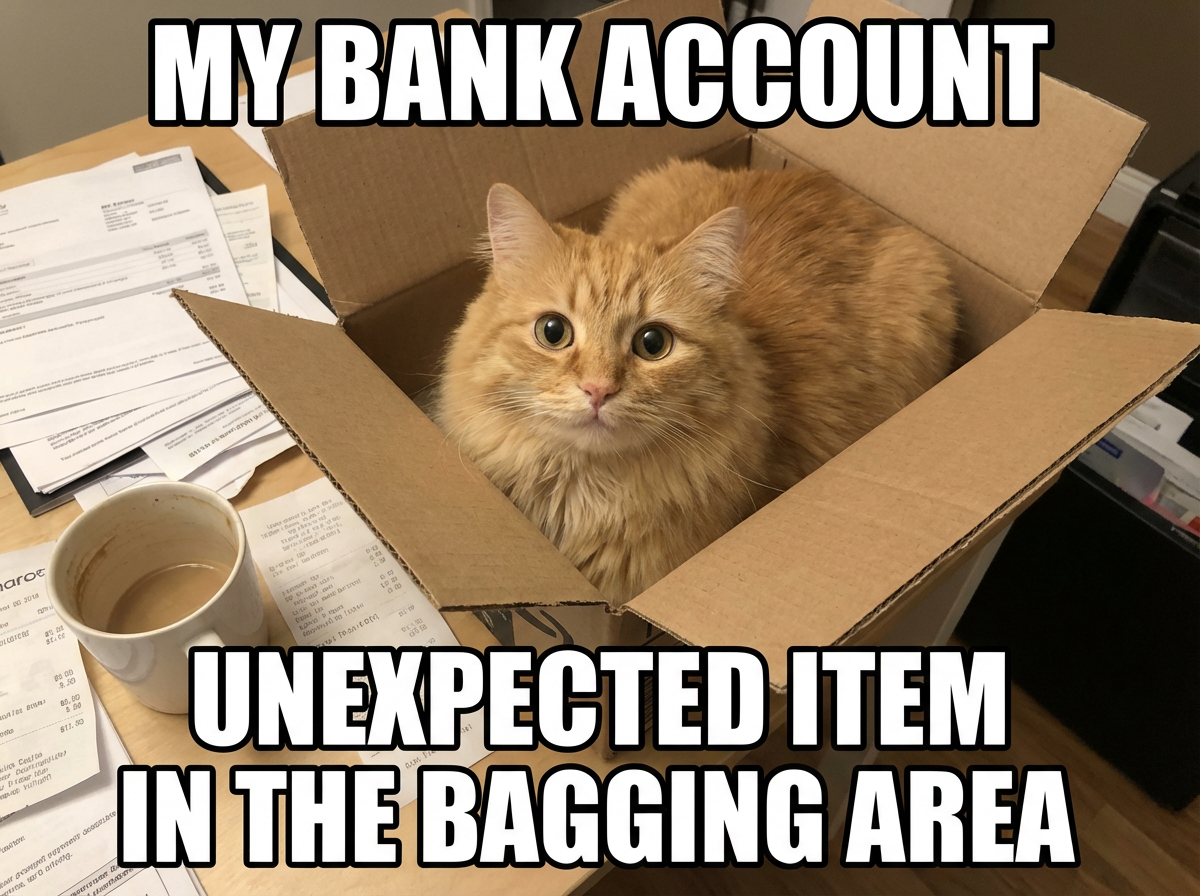Unexpected Item in the Budgeting Area