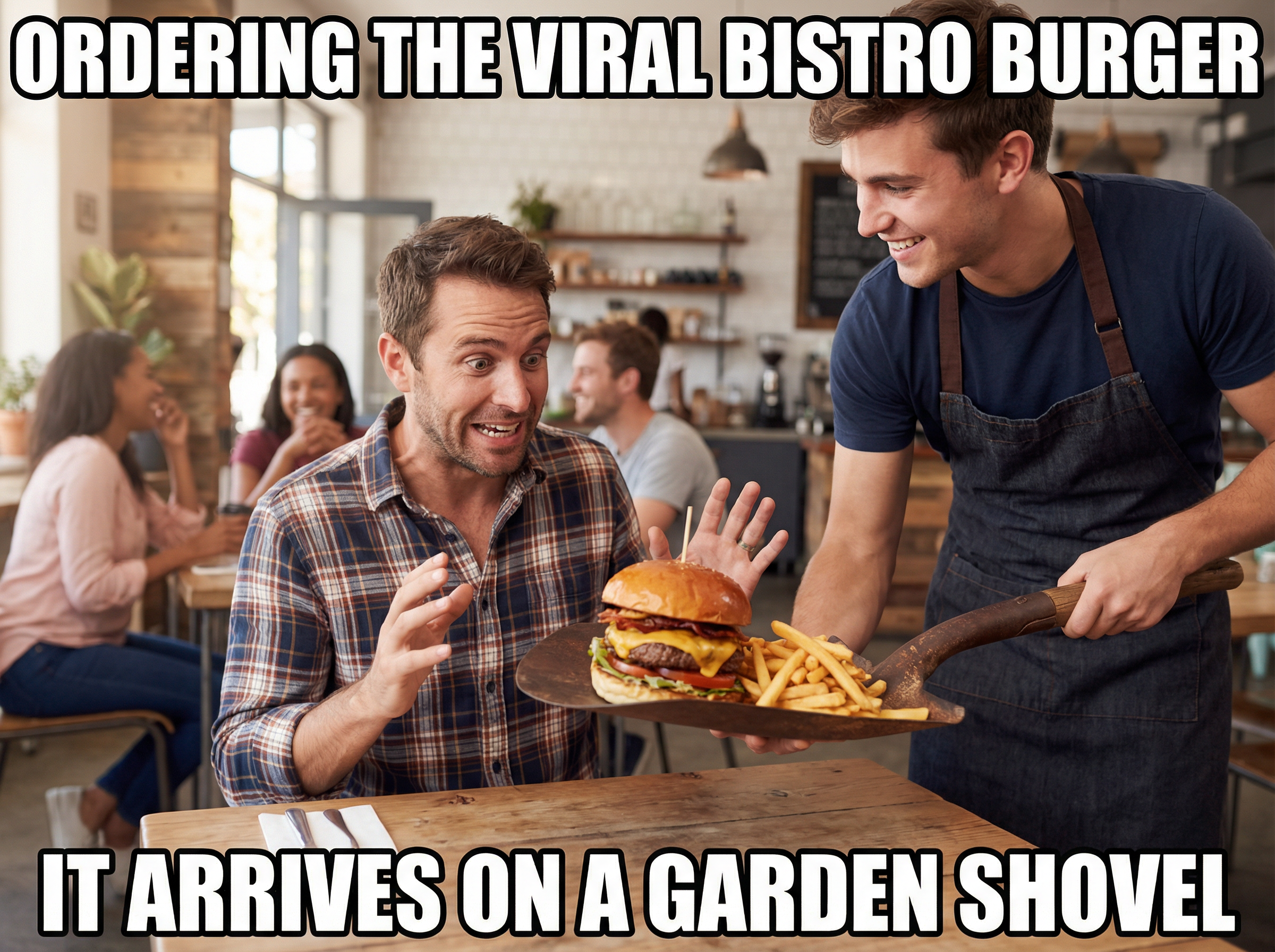 The Trendy Restaurant Plate Experience