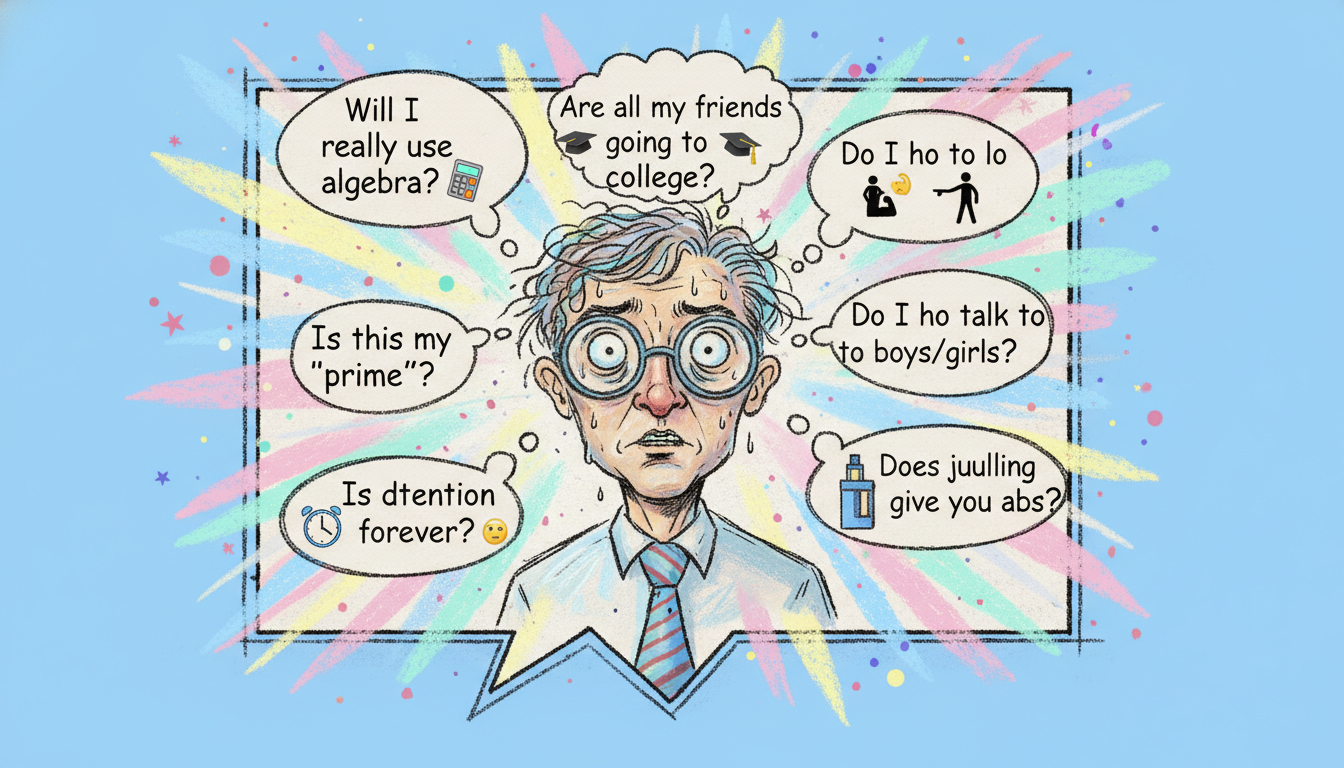 7 Stupid Questions That Prove Your Middle School Guidance Counselor Was A Liar