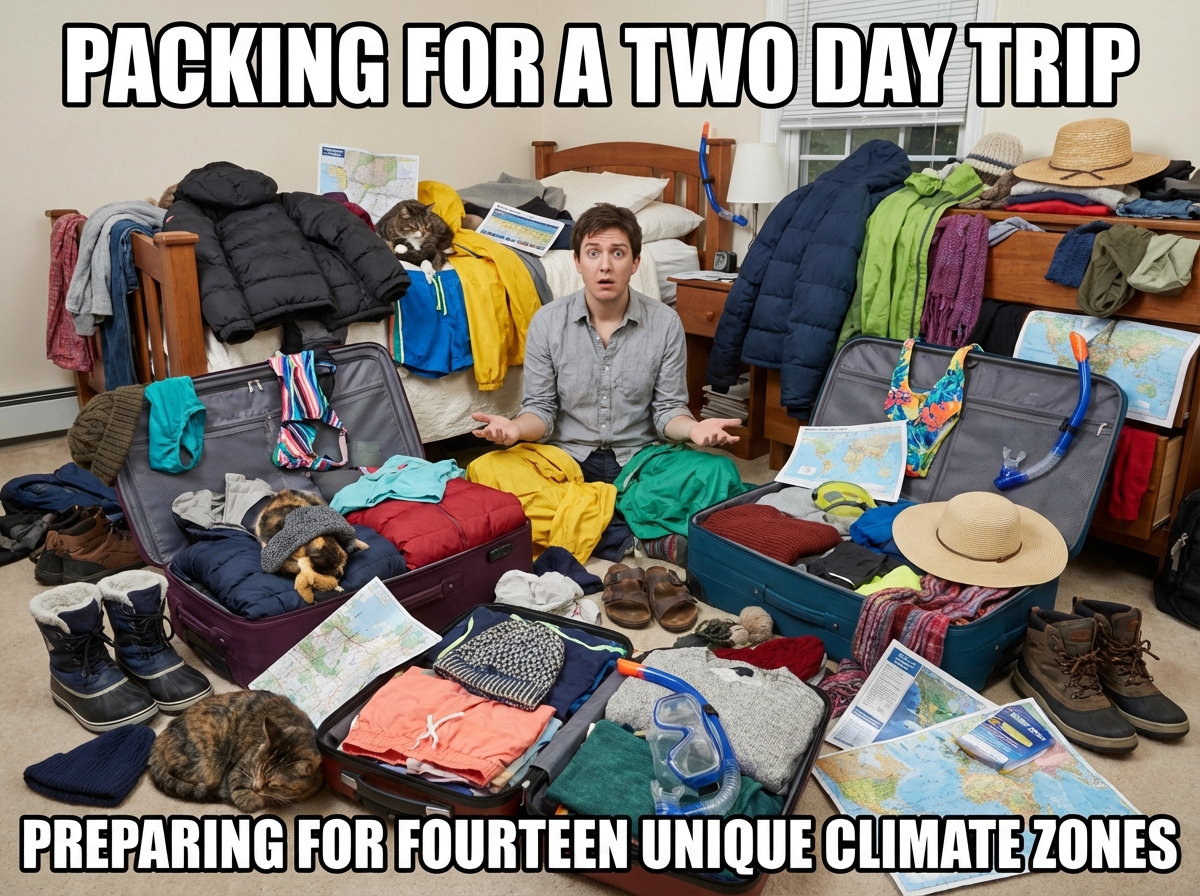 The Weekend Overpacker Reality Check