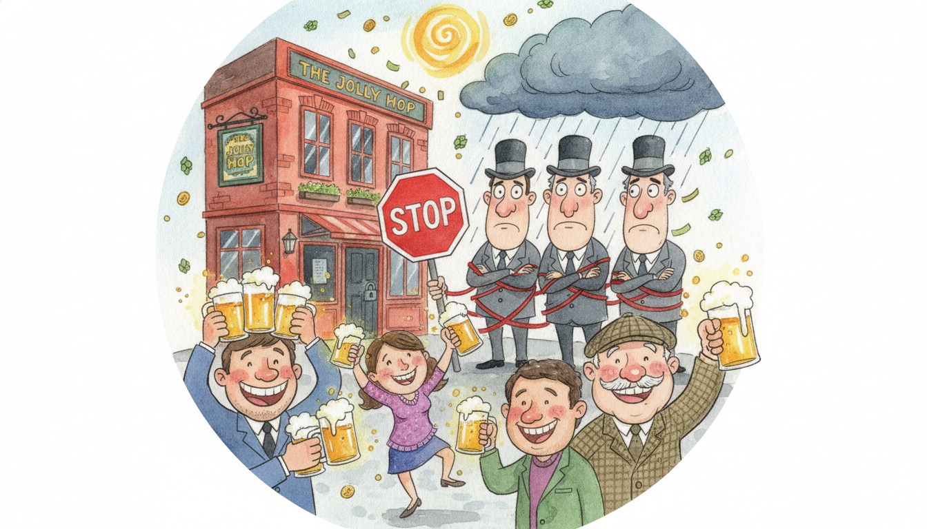 Local Pub Shuts Down After Listing Pints for 25p Because the Government Hates You Being Happy