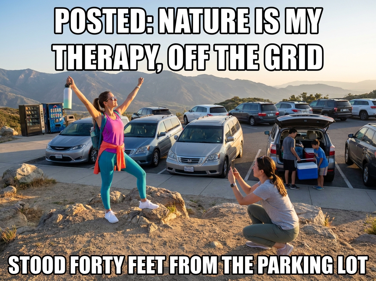 The Nature Is My Therapy Post