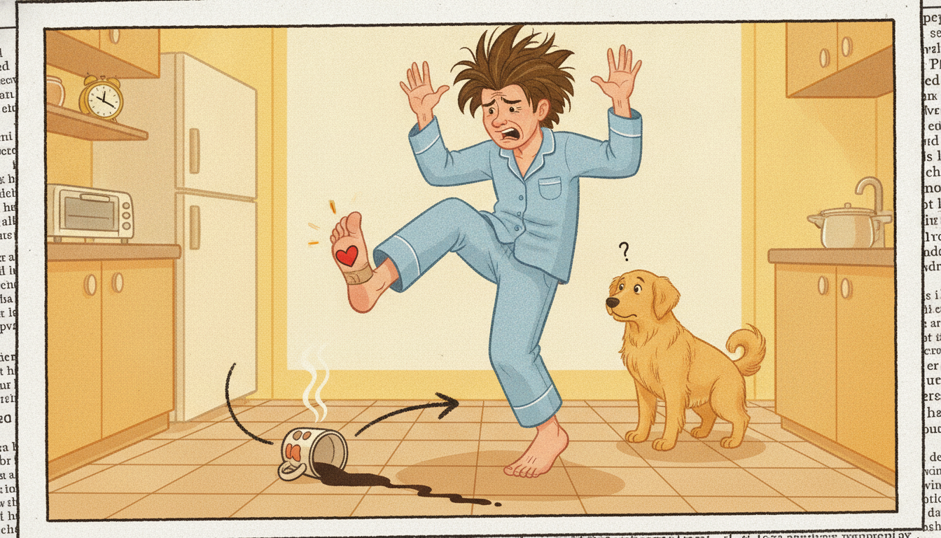 Move Over Espresso: Why Stubbing Your Toe Is the New Ultimate Morning Caffeine Hack