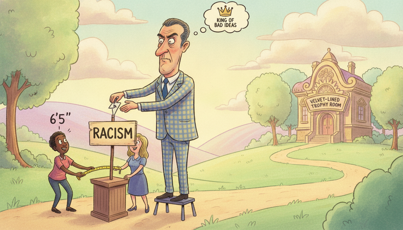 Local Man Discovers Being 6 Foot 5 Does Not Make His Racism Any Shorter or Less Stupid