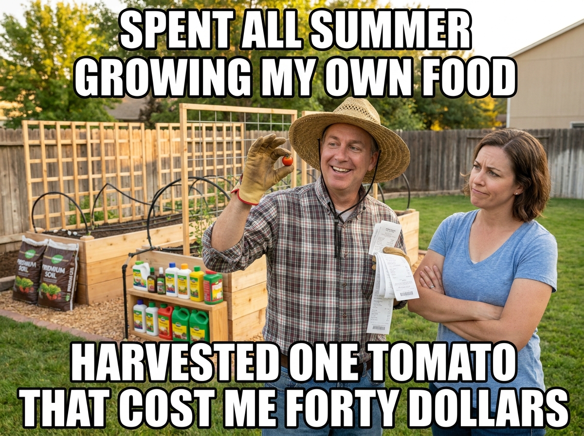 The Forty Dollar Homegrown Tomato