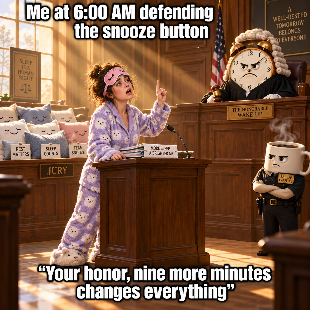 The Snooze Button Trial
