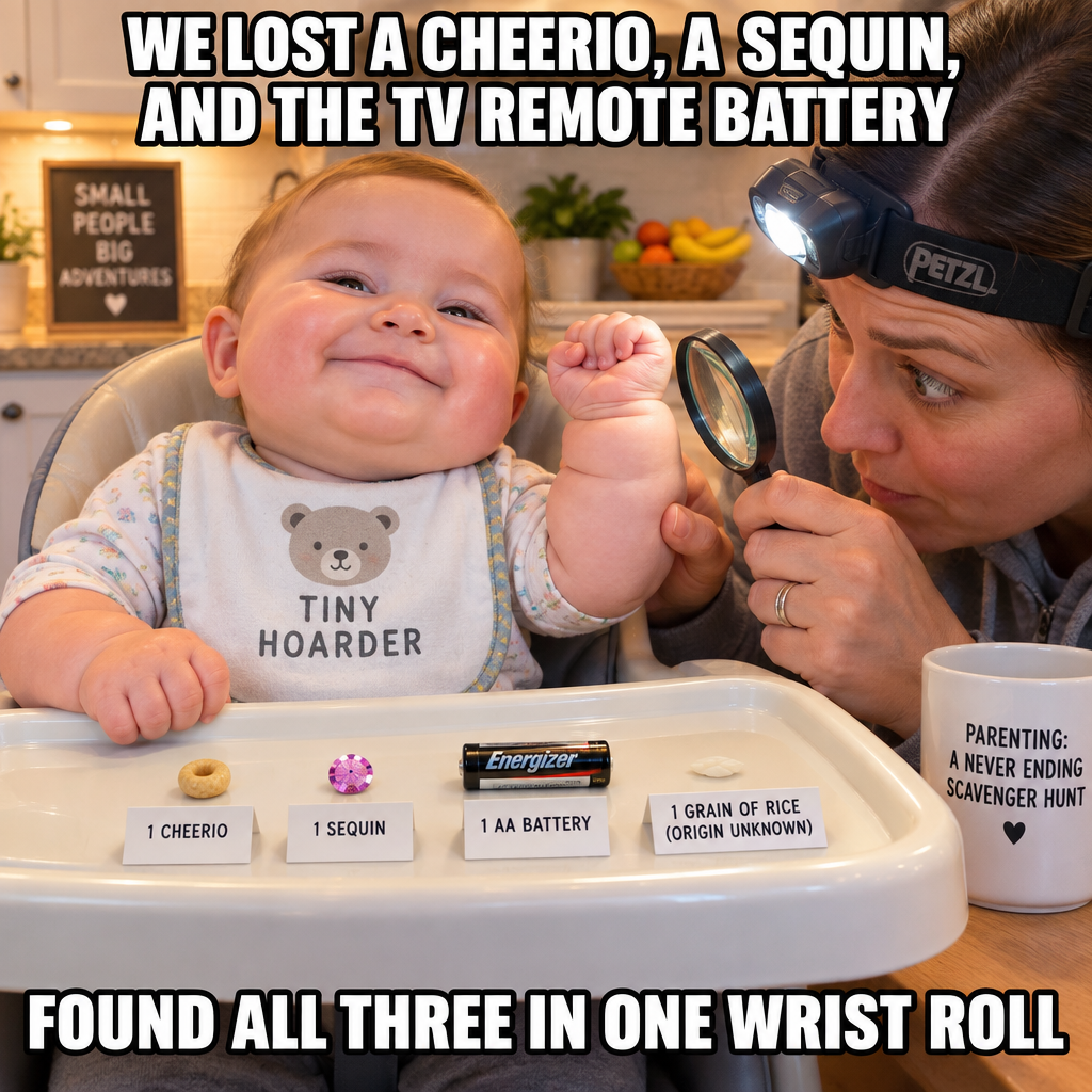 Baby's Wrist Rolls Officially Declared a Storage Unit