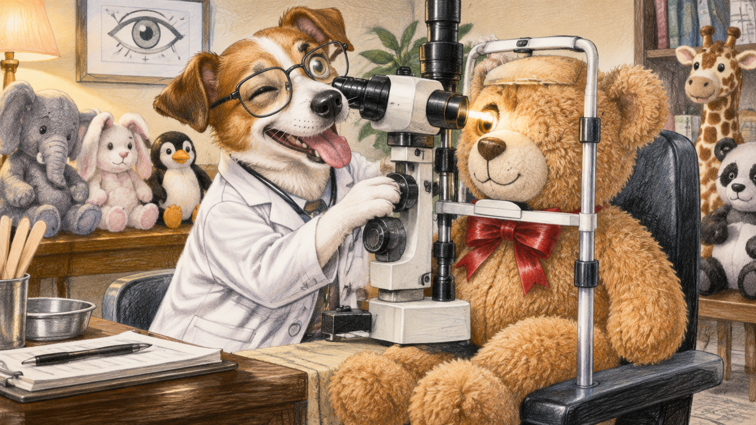 Local Pet Opens Exclusive Eye Clinic for Stuffed Animals, Accepts No Insurance