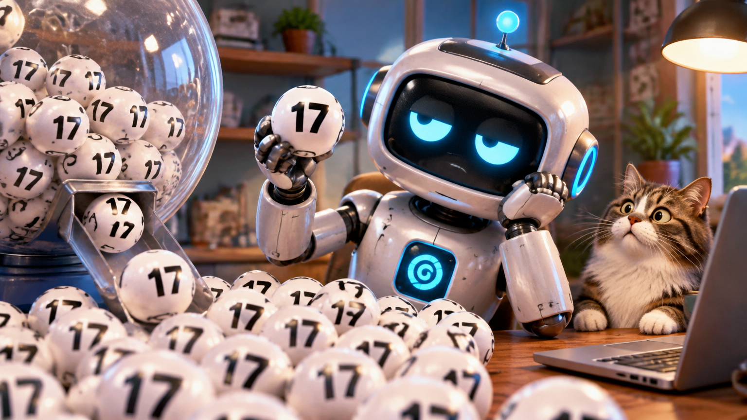 Local AI Promises Total Randomness, Picks 17 for the 4,000th Time