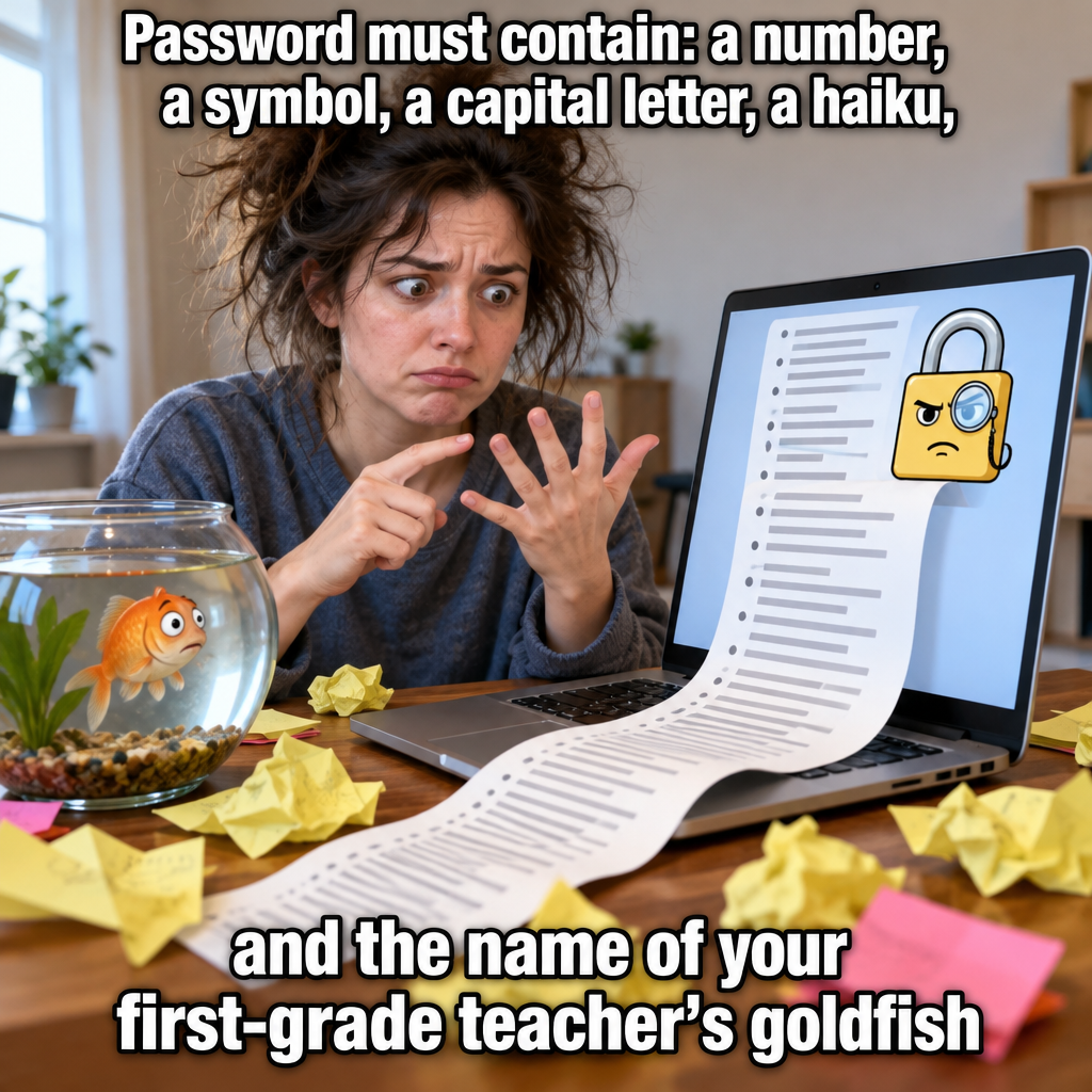 Password Requirements Are Getting Personal