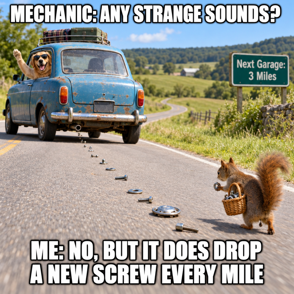 The Car That Leaves Breadcrumbs