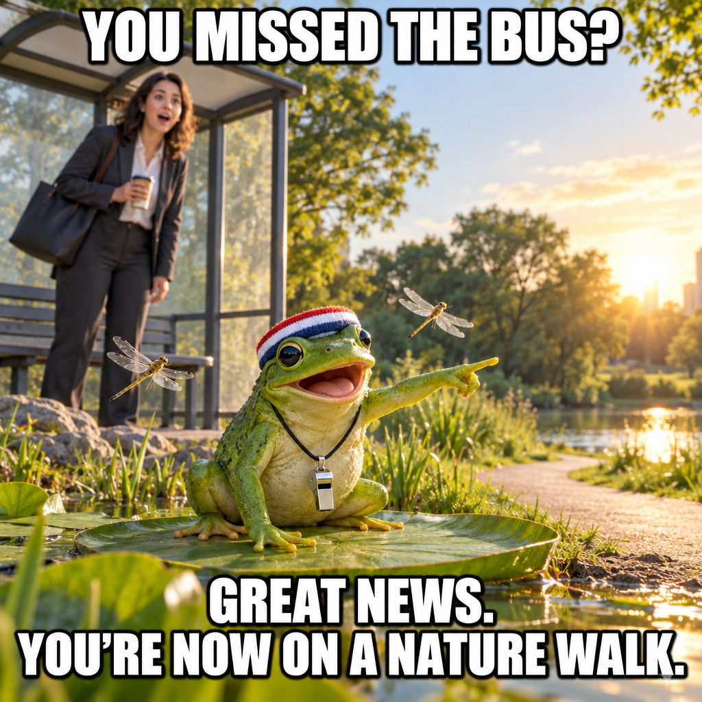 The Frog Who Believes in You