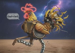 The Chicky-Rooster Doodle Dance